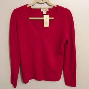 All Cashmere Red Sweater